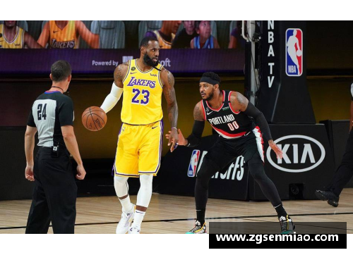 NBA焦点战：开拓者对阵湖人，火爆对决引全场瞩目